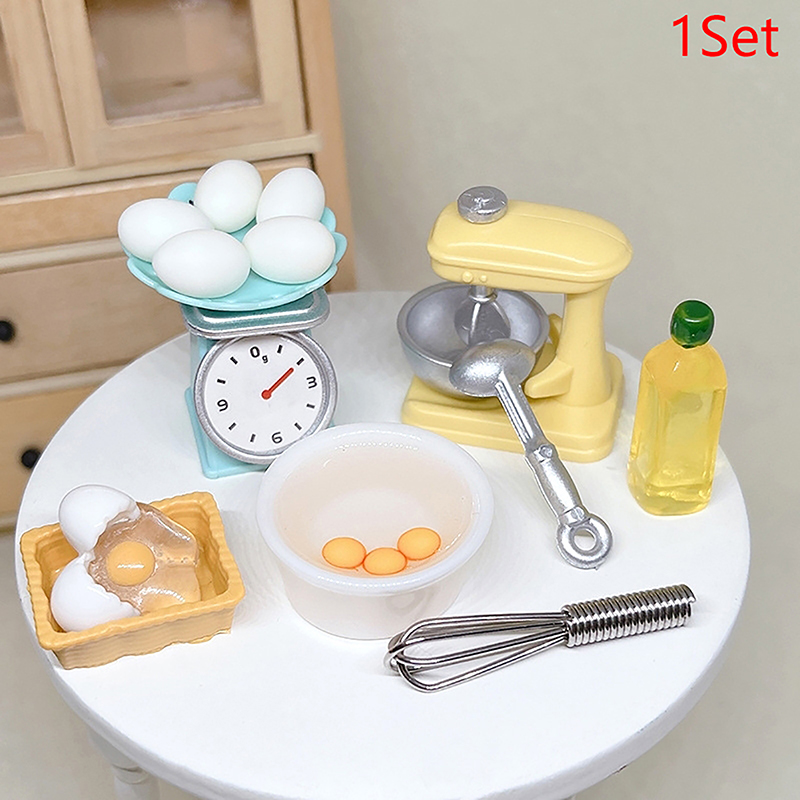 1Set 1:12 Dollhouse Miniature  – обзор и цена Miniature Baking Kitchen