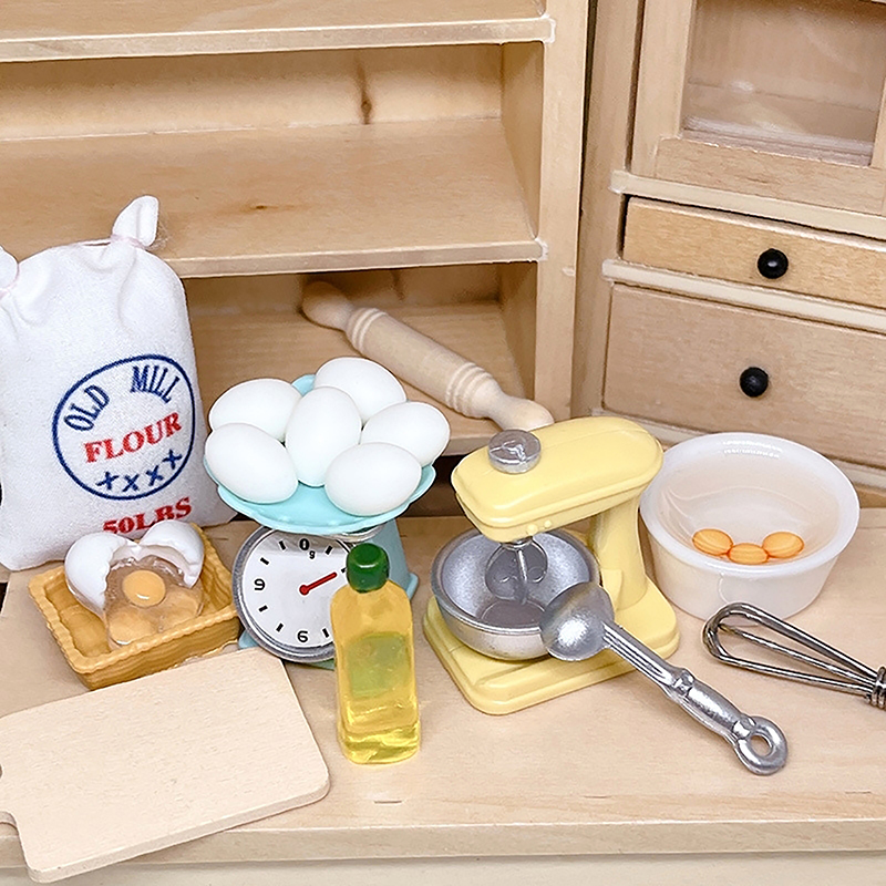 1Set 1:12 Dollhouse Miniature  – обзор и цена Miniature Baking Kitchen