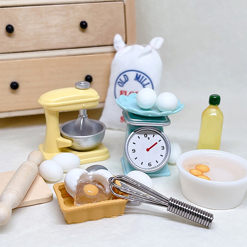 1Set 1:12 Dollhouse Miniature  – обзор и цена Miniature Baking Kitchen