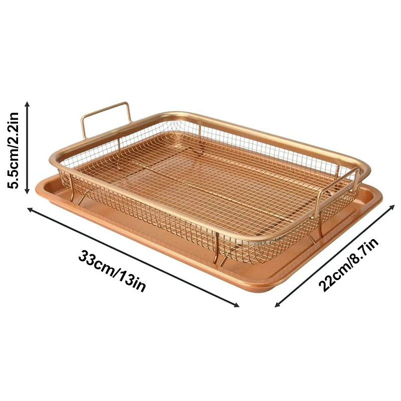 Copper Baking Tray Oil Frying  – обзор и цена Kitchen Baking Tray Set