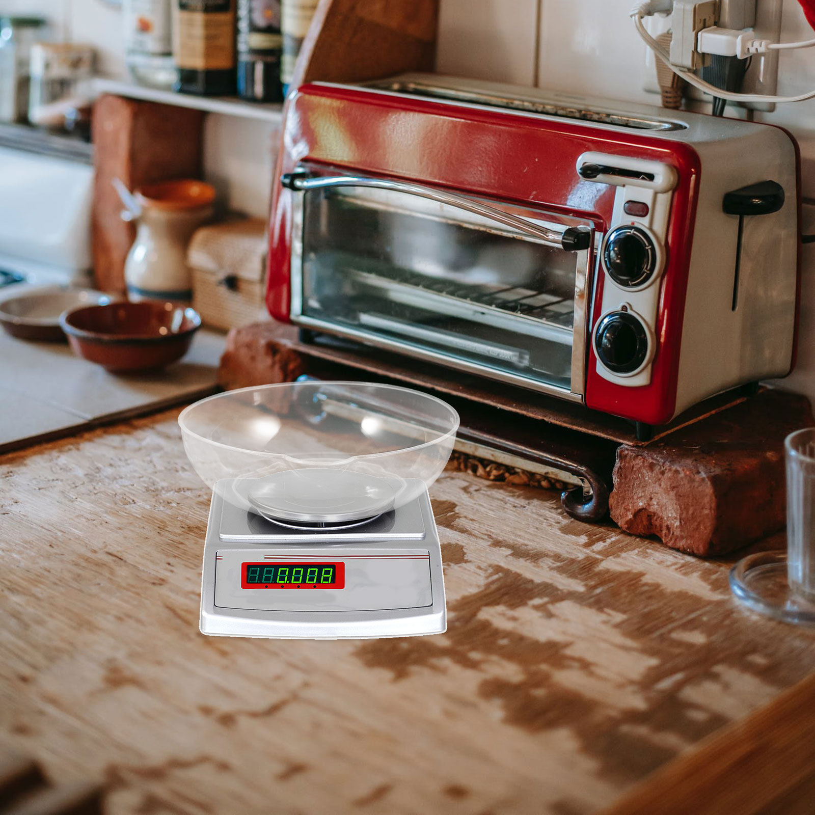 Compact Kitchen Scale Tray Des – обзор и цена Baking Powder Kitchen