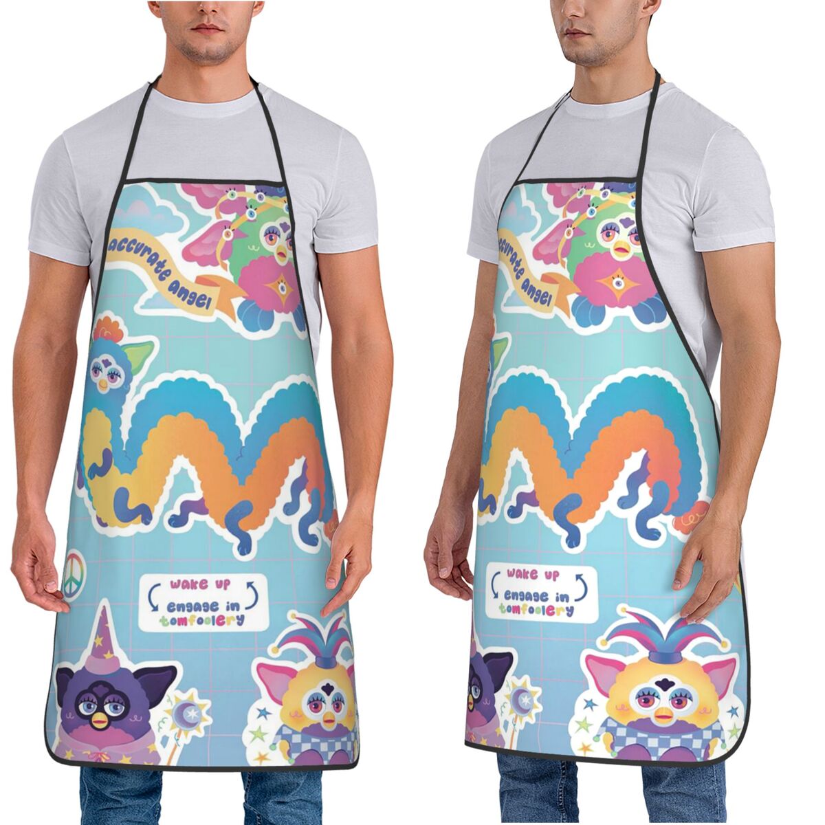Nightmare Furby Cartoon Aprons – обзор и цена Kitchen Nightmares Baking