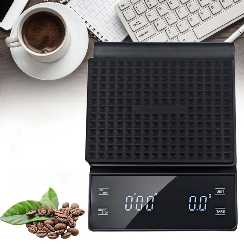 3kg/0.1g Coffee Scale with Tim – обзор и цена Kitchen Baking Timer