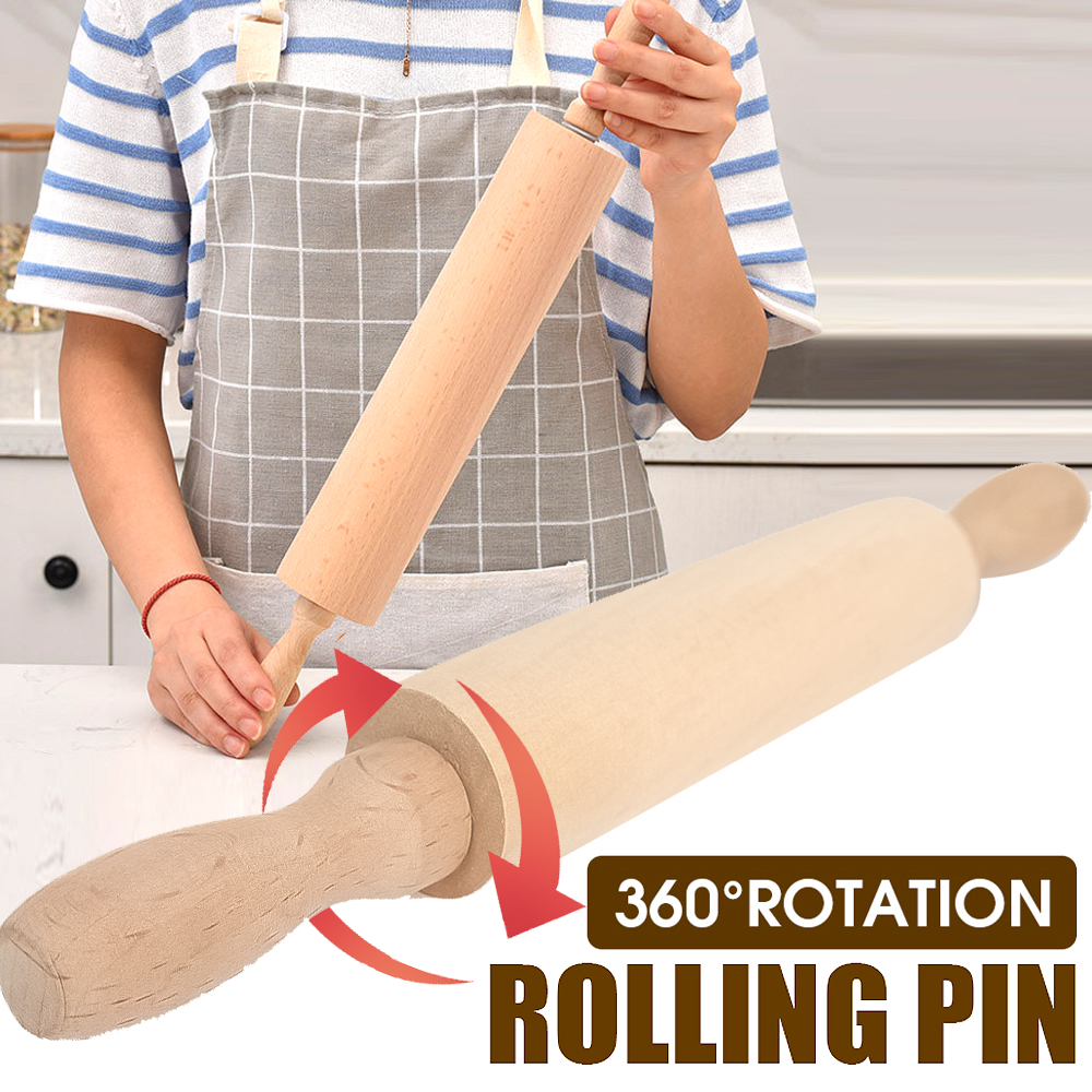 1Pcs Wooden Rolling Pin Househ – обзор и цена Baking Powder Kitchen