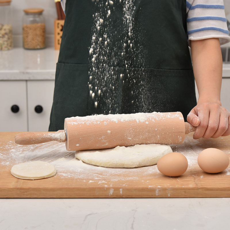 1Pcs Wooden Rolling Pin Househ – обзор и цена Baking Powder Kitchen