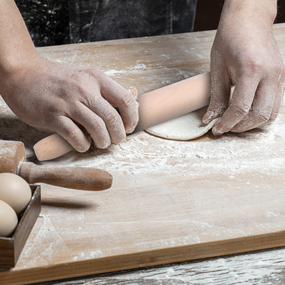 1Pcs Wooden Rolling Pin Househ – обзор и цена Baking Powder Kitchen