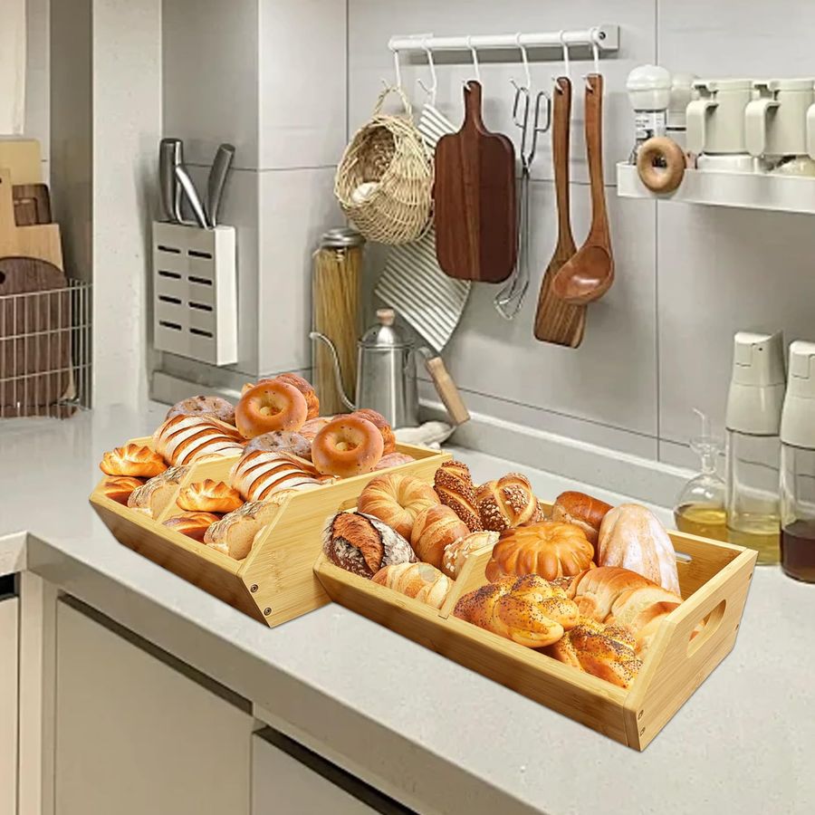 Stackable Vegetable Storage Bi – обзор и цена Kitchen Baking Pantry