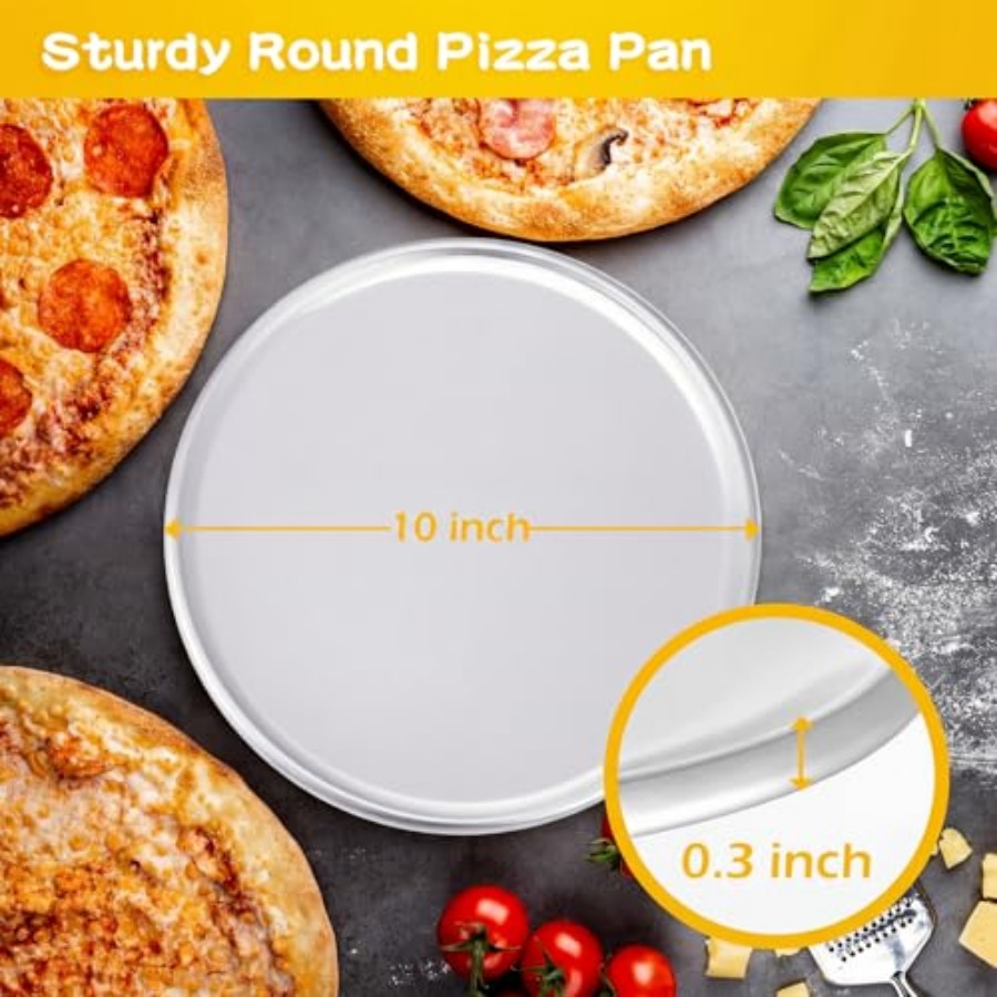 Pcs Pizza Pan Bulk Restaurant  – обзор и цена Kitchen Baking Tray Set