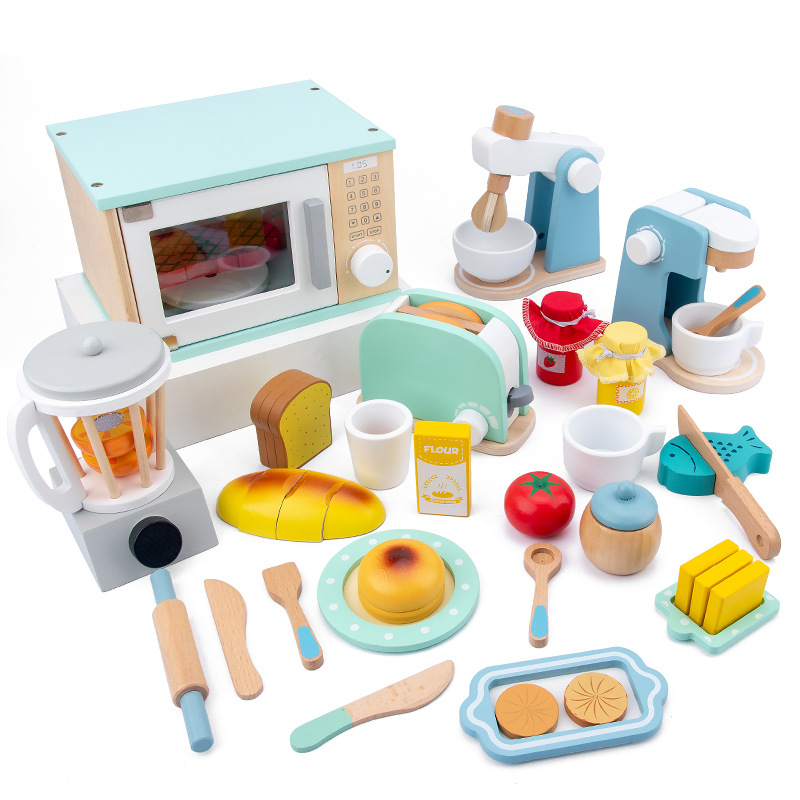 Wooden Pretend Kitchen Playset – обзор и цена Kitchen Kids Baking Set