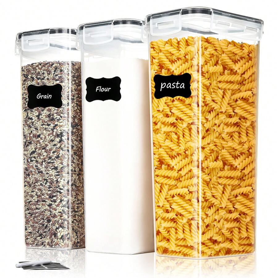 THELIFE 3/6pcs Large Food Stor – обзор и цена Kitchen Baking Pantry