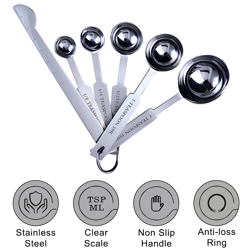 Stackable Measuring Cups and S – обзор и цена Kitchen Baking Kit