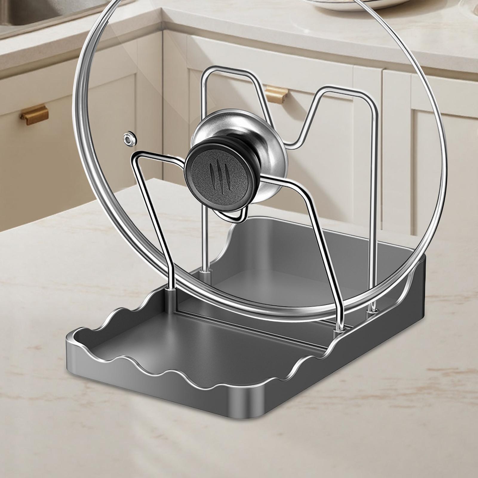 Pot Lid Organizer Vertical Spo – обзор и цена Kitchen Baking Pantry