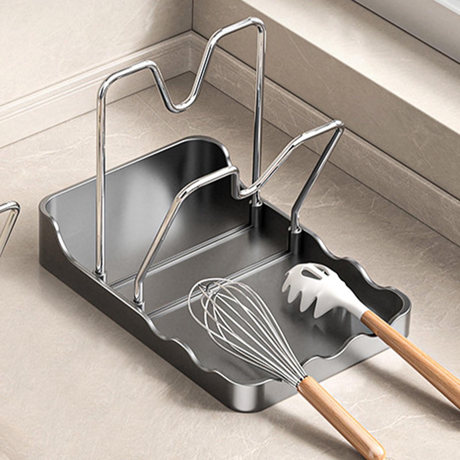 Pot Lid Organizer Vertical Spo – обзор и цена Kitchen Baking Pantry