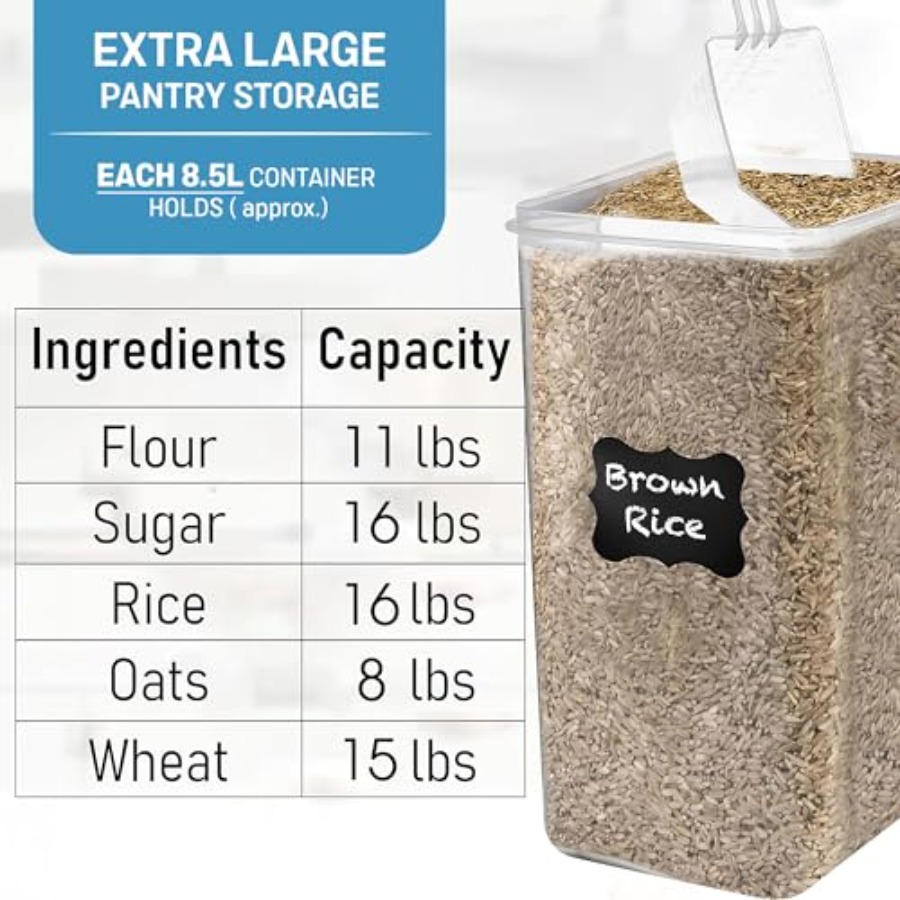 8.5L/287Oz Extra Large Airtigh – обзор и цена Kitchen Baking Pantry