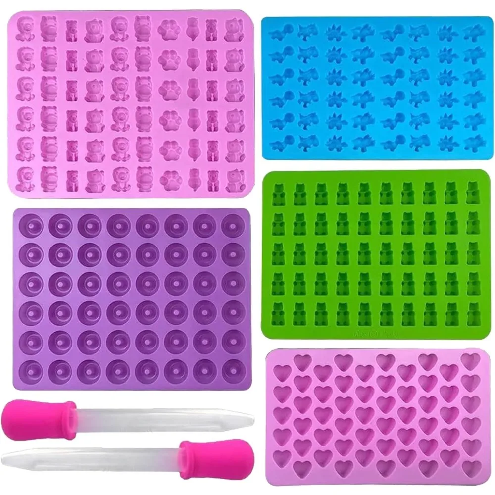 5Pcs Candy Silicone Moulds wit – обзор и цена Kitchen Baking Kit