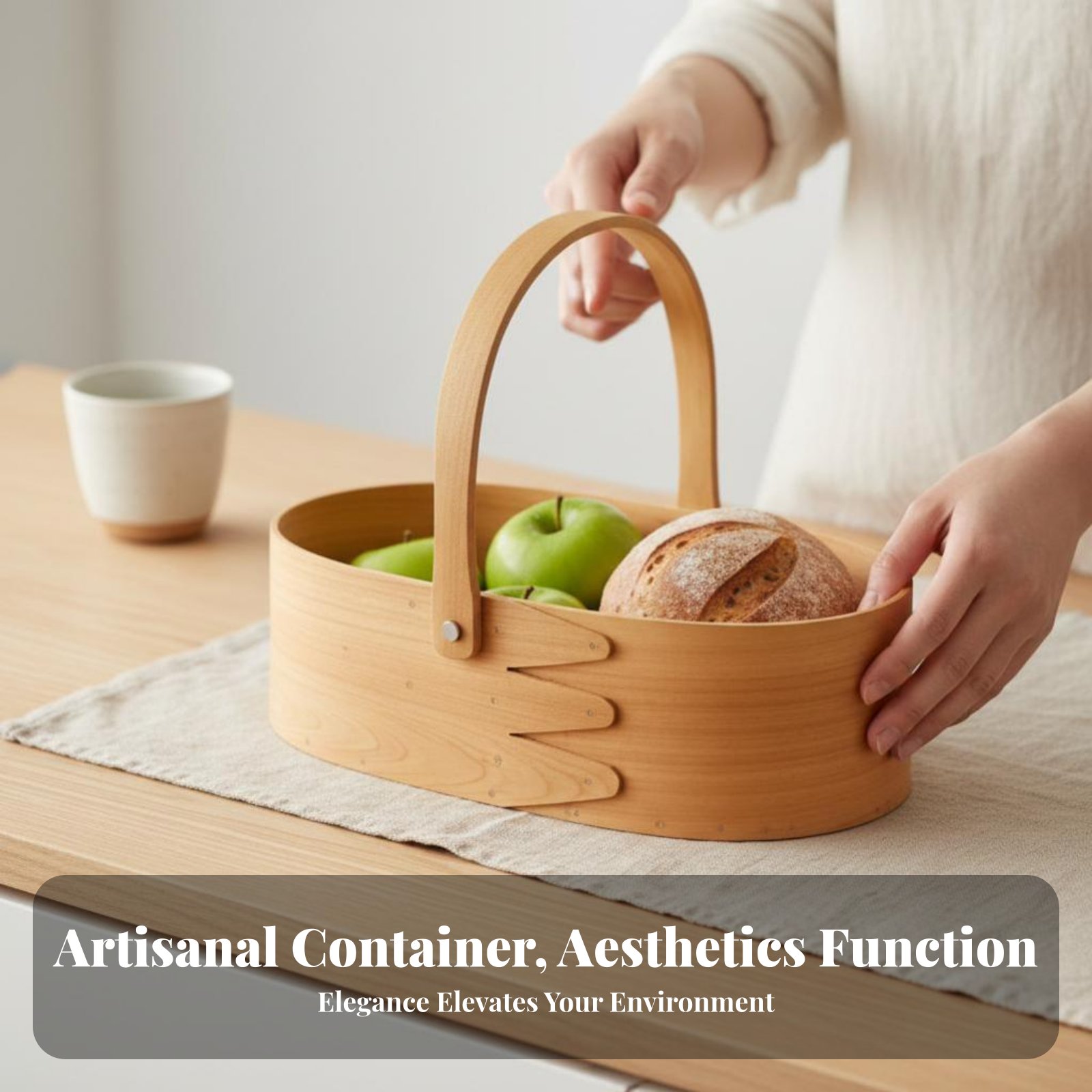 Handled Wood Chip Container Ja – обзор и цена Baking Kitchen Set